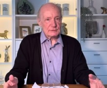 EUGEN DREWERMANN, Bildschirmfoto, 10. Online-Vorlesung zum Galater-Brief, Sommer 2025