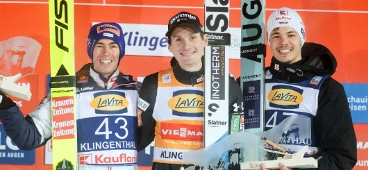 Stefan Kraft Domen Prevc Philipp Raimund 